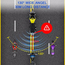 Load image into Gallery viewer, 24GHz Motorcycle 30-Meter Blind Spot Radar Detection System Lane Change Assist  for Safe Riding, 30-Meter