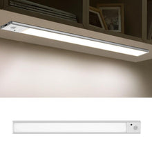 Load image into Gallery viewer, Rechargeable Motion Sensor Light Bar Cabinet Wardrobe Lamp With Remote Control, 20cm Silver, 40cm Silver, 60cm Silver, 80cm Silver, 20cm Black, 40cm Black, 60cm Black, 80cm Black