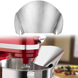 For KitchenAid Stand Mixer Stainless Steel Pouring Shield Food Chute Cover Attachment, Stainless Steel Pouring Shield
