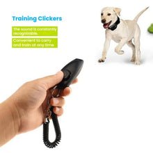 Load image into Gallery viewer, 2 In 1 Pet Training Clicker Dog Whistle With Long Wristband
