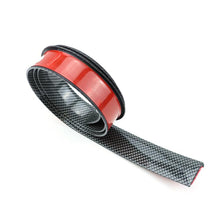 Load image into Gallery viewer, Self-Adhesive Car Wheel Arch Trim Protective Strip Anti-Scratch Guard for Vehicle Door Edge Length 1.5m, 4.5cm Wide Black, 4.5cm Wide Carbon Fiber, 3.5cm Wide Black, 3.5cm Wide Carbon Fiber