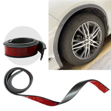 Load image into Gallery viewer, Self-Adhesive Car Wheel Arch Trim Protective Strip Anti-Scratch Guard for Vehicle Door Edge Length 1.5m, 4.5cm Wide Black, 4.5cm Wide Carbon Fiber, 3.5cm Wide Black, 3.5cm Wide Carbon Fiber