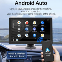 Load image into Gallery viewer, Car Universal Screen Stereo HD MP5 Player Reversing Monitor With Rear View Camera, With Rear View Camera