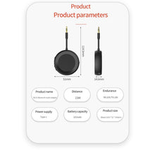 Load image into Gallery viewer, 2-in-1 Bluetooth 5.4 Audio Adapter with Qualcomm Chip Low Latency Wireless Transmitter/Receiver for Car/Home, M166