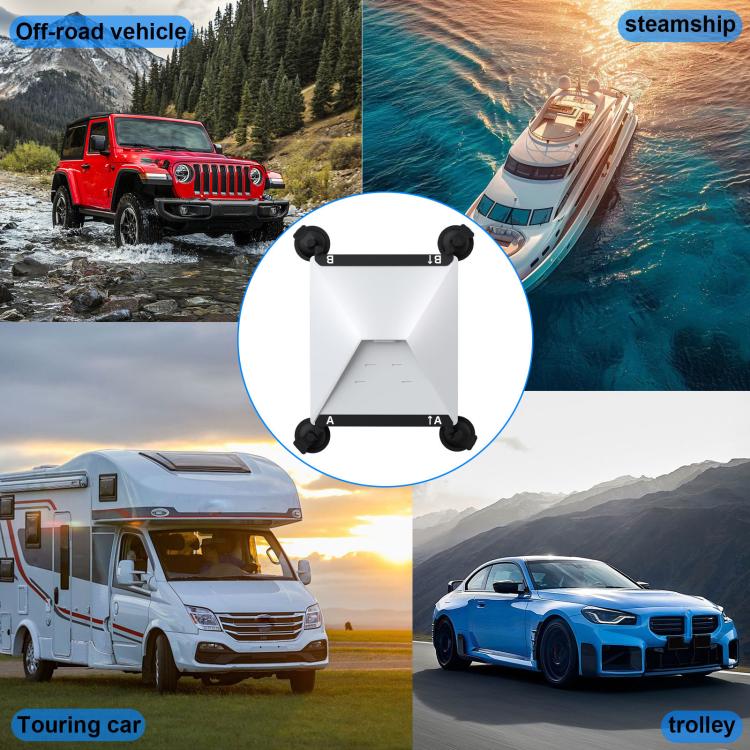 For Starlink Mini Car Metal Suction Cup Holder, S2032, S2032B