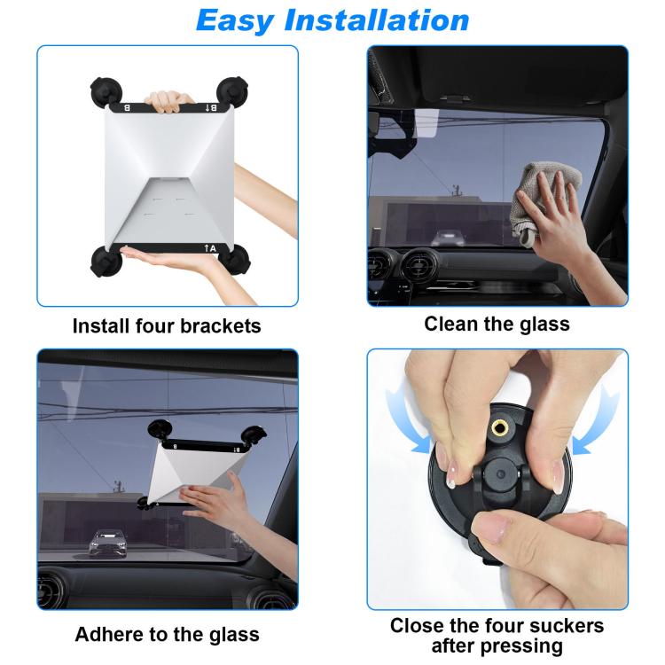 For Starlink Mini Car Metal Suction Cup Holder, S2032, S2032B