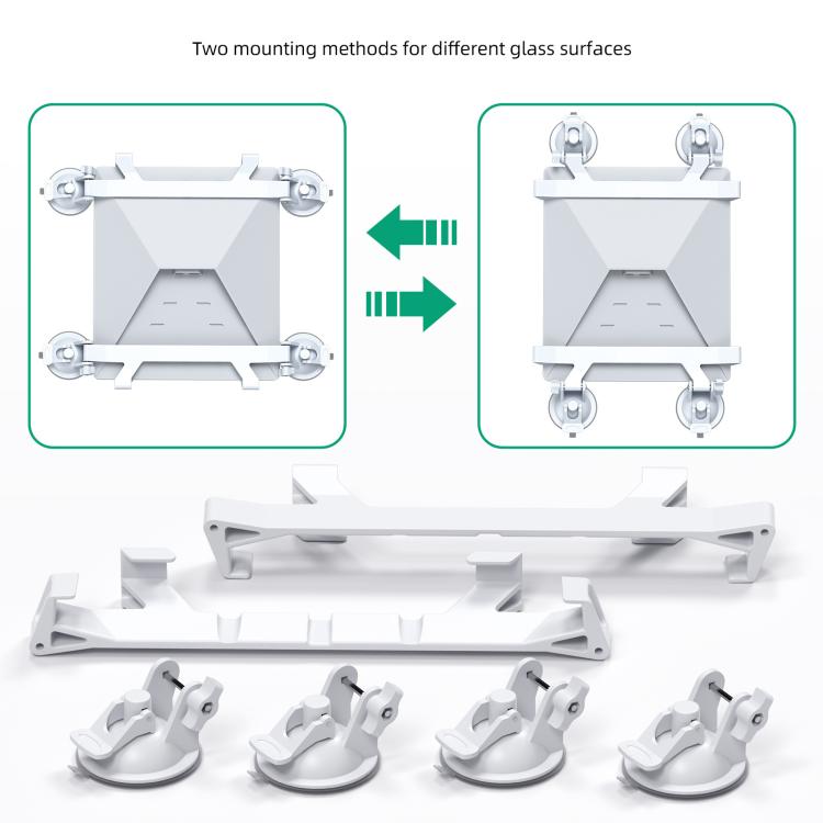 For Starlink Mini Car Sunroof Front Window Rear Window Glass Suction Cup Bracket, 2023BS