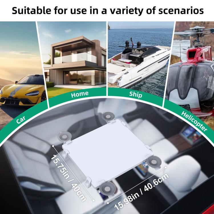 For Starlink Mini Car Sunroof Front Window Rear Window Glass Suction Cup Bracket, 2023BS