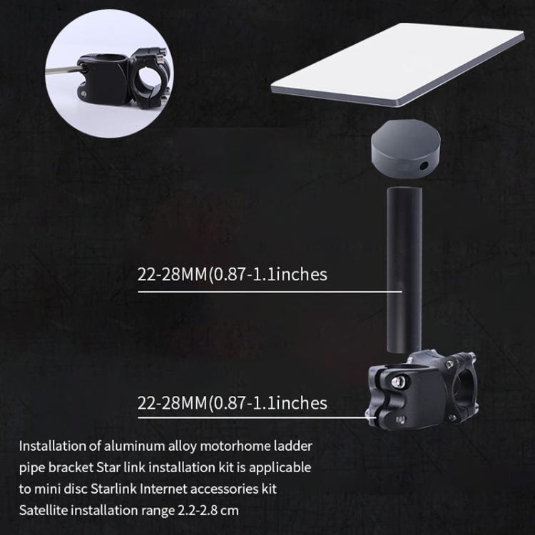 For 2024 Starlink Mini S2029 Aluminium Alloy Roof Rack Set, S2029