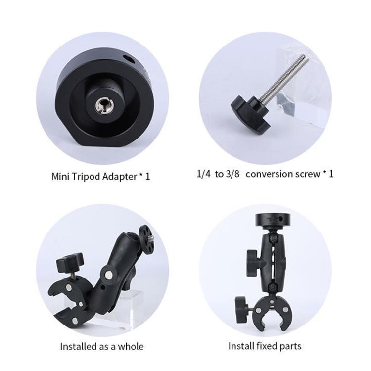 Aluminium Alloy Bracket Adapter Heavy Duty Clamp Bracket, Xpokika S8600 For Starlink Mini 2024, For Starlink Mini 2025
