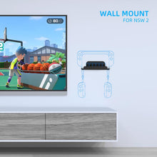 Load image into Gallery viewer, Wall Mount Holder for Nintendo Switch 2/Switch/Switch OLED &amp; Joy-Con With Game Card Storage
