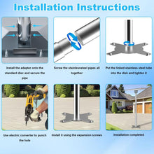 Load image into Gallery viewer, For Starlink V4 / Gen 3 Outdoor Bracket With Ground Plug Adapter, S2041