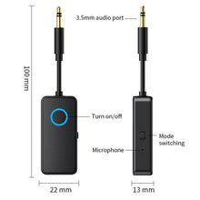 Load image into Gallery viewer, 2-In-1 Bluetooth 5.4 Audio Adapter Transmitter/Receiver 3.5mm AUX For Car/TV/Headphones, M30