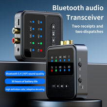 Load image into Gallery viewer, 2-in-1 Bluetooth 5.4 Audio Transceiver HiFi Transmitter/Receiver, HD Calls, RCA/3.5mm AUX for Car/Home Stereo, BT200
