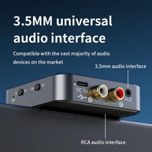 Load image into Gallery viewer, 2-in-1 Bluetooth 5.4 Audio Transceiver HiFi Transmitter/Receiver, HD Calls, RCA/3.5mm AUX for Car/Home Stereo, BT200