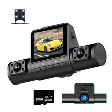 Load image into Gallery viewer, High-Definition 1080P Infrared Night Cision Parking Monitoring Driving Recorder, 3 Lenses, 4 Lenses, 4 Lenses + 32G