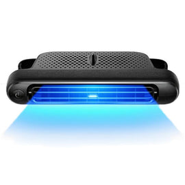Car Rear Seat USB Plug-in Dual Turbine Silent Bladeless Electric Fan