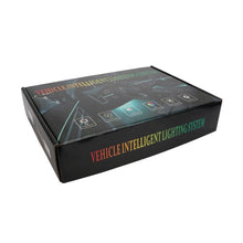 Load image into Gallery viewer, 3 Control App Remote Control Colorful Car Interior Ambient Lighting Modified LED Acrylic USB Car Ambient Lighting, 110cm+75cm x 4+35cm+Footlight x 4 10 In 1, 110cm+75cm x 4+35cm 6 In 1, 110cm, 110cm x 2 2 In 1, 110cm x 3 3 In 1, 110cm x 4 4 In 1       ...