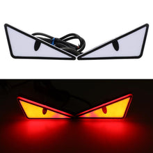 Load image into Gallery viewer, 2pcs Motorcycle License Plate Screw Light Modifications Universal Decorative Car Lights, Triangle Light Blue, Triangle Light Red, Triangle Light Green, Semicircular Light Blue, Semicircular Light Red, Semicircular Light Green