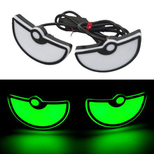 Load image into Gallery viewer, 2pcs Motorcycle License Plate Screw Light Modifications Universal Decorative Car Lights, Triangle Light Blue, Triangle Light Red, Triangle Light Green, Semicircular Light Blue, Semicircular Light Red, Semicircular Light Green