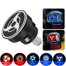 Load image into Gallery viewer, Highlight Motorcycle Rotating Brake Lights LED Tail Lights Modified Car Lights, Windmill, Gear, Bauhinia Flower, Whirlwind, Million Flowers, Compass