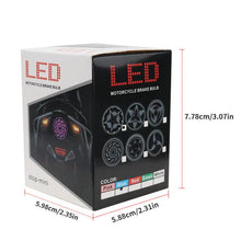 Load image into Gallery viewer, Highlight Motorcycle Rotating Brake Lights LED Tail Lights Modified Car Lights, Windmill, Gear, Bauhinia Flower, Whirlwind, Million Flowers, Compass