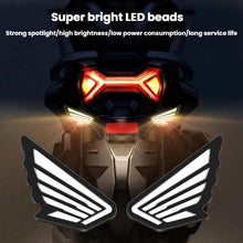 Load image into Gallery viewer, 1pairs Motorcycle High-Brightness Winged Eagle Eye Lights Modified Headlights