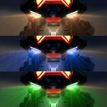 Load image into Gallery viewer, 1pairs Motorcycle High-Brightness Winged Eagle Eye Lights Modified Headlights