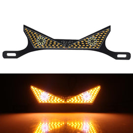 Motorcycle License Plate Screw Light Universal Decorative Accessory Headlight for Customization, Triangle Light White Yellow Flashing, Triangle Light Red Blue Flashing, Semicircular Light White Yellow Flashing, Semicircular Light Red Blue Flashing     ...