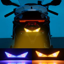 Load image into Gallery viewer, Motorcycle License Plate Screw Light Universal Decorative Accessory Headlight for Customization, Triangle Light White Yellow Flashing, Triangle Light Red Blue Flashing, Semicircular Light White Yellow Flashing, Semicircular Light Red Blue Flashing     ...