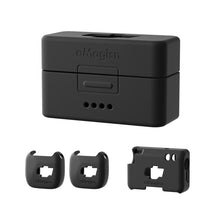 Load image into Gallery viewer, For DJI Mic Mini aMagisn MP01 Silicone Protective Case, 3 In 1 Black, 3 In 1 Gray, 3 In 1 Pink, 3 In 1 Purple, 3 In 1 Blue, 4 In 1 Black, 4 In 1 Gray, 4 In 1 Pink, 4 In 1 Purple, 4 In 1 Blue