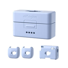 Load image into Gallery viewer, For DJI Mic Mini aMagisn MP01 Silicone Protective Case, 3 In 1 Black, 3 In 1 Gray, 3 In 1 Pink, 3 In 1 Purple, 3 In 1 Blue, 4 In 1 Black, 4 In 1 Gray, 4 In 1 Pink, 4 In 1 Purple, 4 In 1 Blue