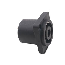 Load image into Gallery viewer, 2pcs Speaker Ohm Socket Four-core Plug With Iron Piece