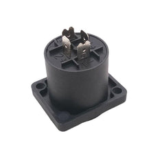 Load image into Gallery viewer, 2pcs Speaker Ohm Socket Four-core Plug With Iron Piece