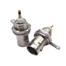 Load image into Gallery viewer, 3pcs Gold-plated Copper Core BNC Female Socket Q9 Female 50KY Oscilloscope Socket