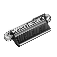 Load image into Gallery viewer, Solar Charging LED Light Temporary Parking Sign Safety Hammer