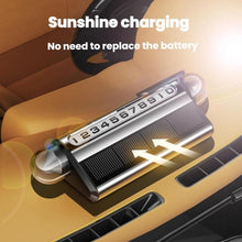 Load image into Gallery viewer, Solar Charging LED Light Temporary Parking Sign Safety Hammer
