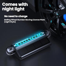 Load image into Gallery viewer, Solar Charging LED Light Temporary Parking Sign Safety Hammer