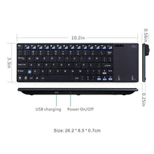 Load image into Gallery viewer, Rii K12+ Office Computer Notebook Silent 2.4GHz Wireless Mini Keyboard