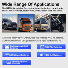 Load image into Gallery viewer, 12/24V Multi-Function Car Battery Fault Diagnosis Tester, BT300