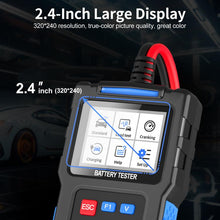 Load image into Gallery viewer, 12/24V Multi-Function Car Battery Fault Diagnosis Tester, BT300