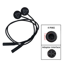Load image into Gallery viewer, General Motorcycle Blind Spot Monitoring Line Auxiliary Lens Light, 5V Car Logo Lights, 12V Triangle Light
