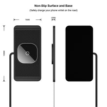 Load image into Gallery viewer, Car Magnetic Avoid Camera Wireless Charging Anti-slip Pad, USB Interface 1m, TYPE-C Interface 1m, USB Interface 0.3m, TYPE-C interface 0.3m
