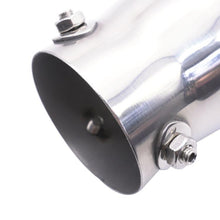 Load image into Gallery viewer, 76MM Automotive Stainless Steel Double-layer Muffler Exhaust Pipe