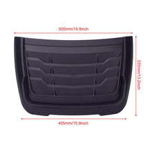 Load image into Gallery viewer, Car Hood Air Intake Cover Deflector For Ford Ranger Raptor 2015-2022, Frosted Black, Carbon Pattern