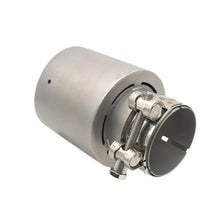Load image into Gallery viewer, Car Inclined Stainless Steel Muffler Exhaust Pipe, 76x101mm Black, 76x101mm Silver, 76x114mm Black, 76x114mm Silver