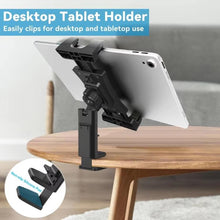 Load image into Gallery viewer, Multifunctional Travel Mobile Phone Tablet Desktop Stand Rotating Fixed Clip, XMX076