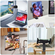 Load image into Gallery viewer, Multifunctional Travel Mobile Phone Tablet Desktop Stand Rotating Fixed Clip, XMX076