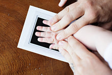 Load image into Gallery viewer, Non-Toxic Baby Handprint Footprint Imprint Souvenirs Infant Clay Toy Gifts