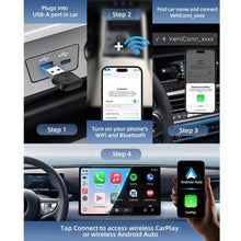 Load image into Gallery viewer, Carlinkit Original Car Wired To Wireless Carplay/Android Auto Internet Box